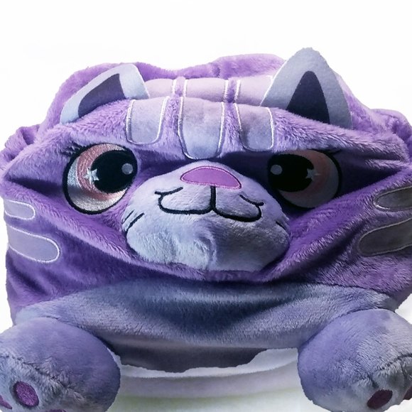 Lunch Pets Thermal Insulated Plush Kids Lunch Box-SnackyCat - Picture 3 of 13